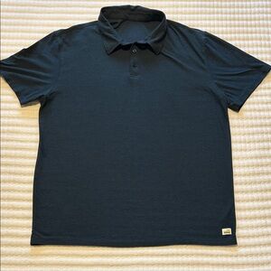 Vuori Navy Polo Shirt men’s size large